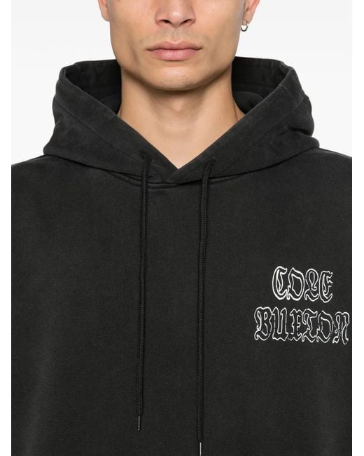 Cole Buxton Black Logo Hoodie for men
