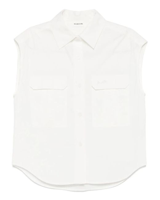 P.A.R.O.S.H. Ninja シャツ White