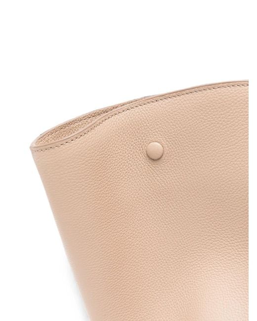DeMellier London Natural Small New York Leather Tote Bag