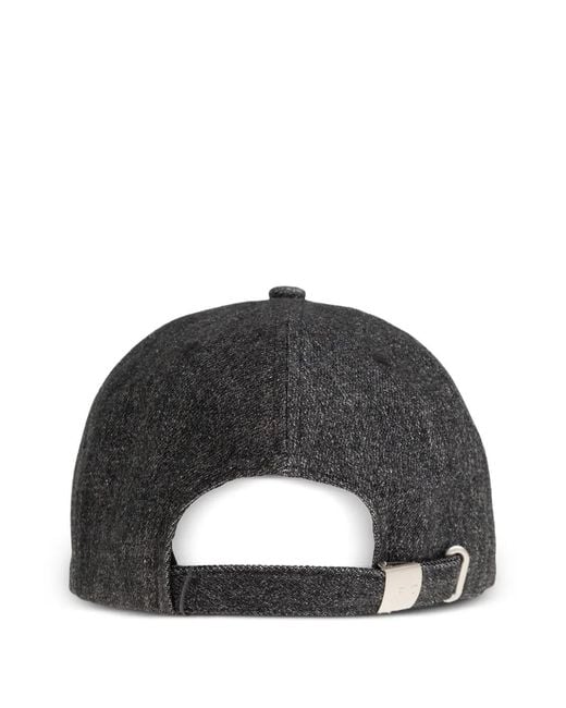 IRO Black Logo-Embroidered Baseball Cap