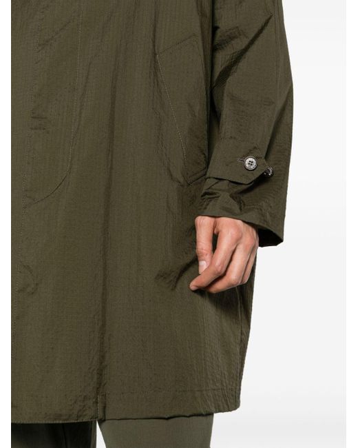 Mackintosh Green Soho Packable Ripstop Raincoat for men
