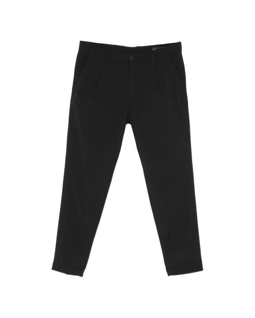Karl Lagerfeld Black Pantalon Fuselé À Plaque Logo for men