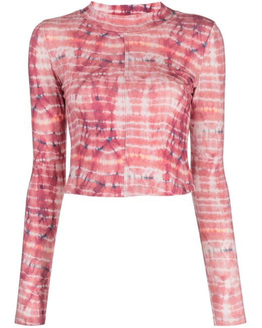 T-shirt Luella en coton à logo The Upside en coloris Pink