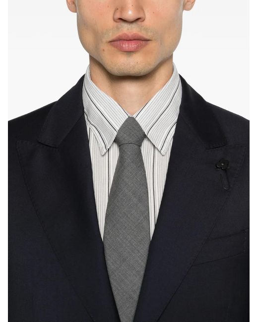 Lardini Blue Button Single-Breasted Suit for men