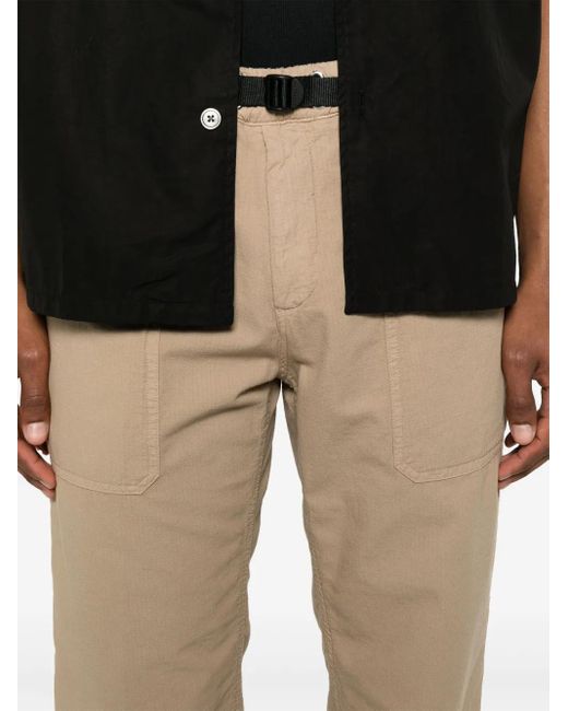 White Sand Natural Cotton Trousers for men