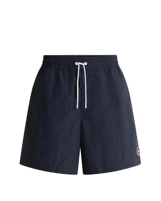 Fusalp Blue Halfi Swim Shorts for men