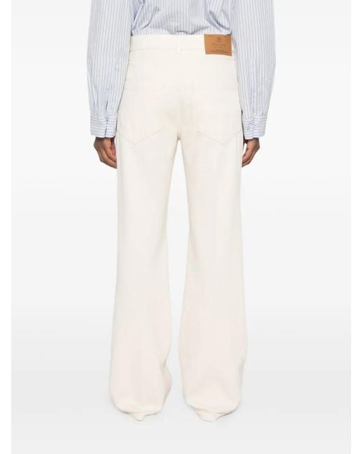 Jean Ample À Patch Logo Seafarer en coloris White