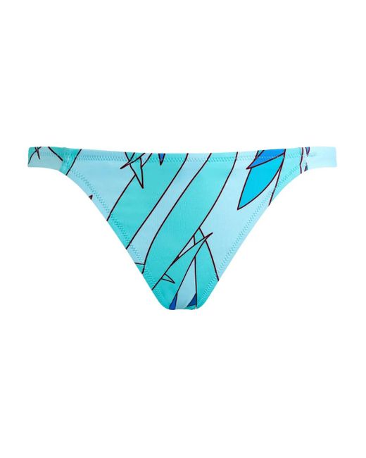Vilebrequin Blue Abstract-Pattern Bikini Bottoms