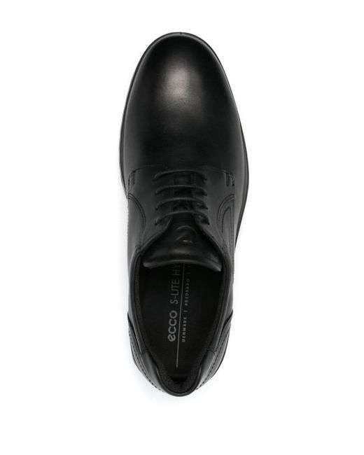 Ecco Black Lite Hybrid Oxford Shoes for men