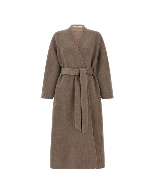 Co. Brown Belted Robe-Style At