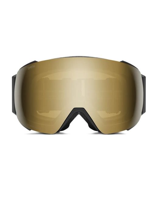 Smith Black I/O Mag Patterned-Strap Goggles for men