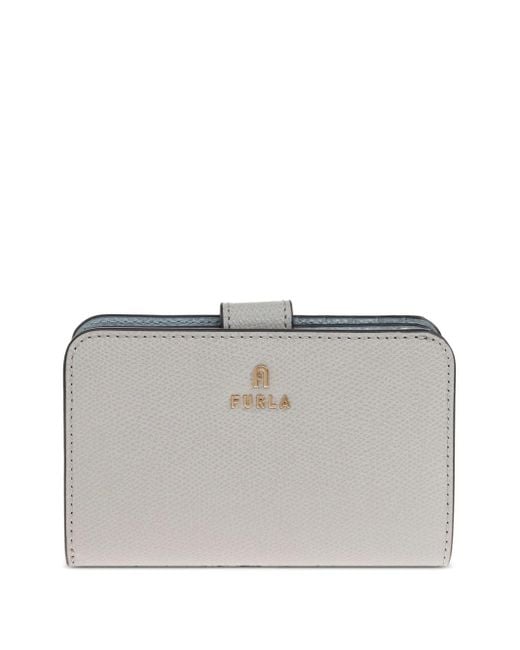 Furla Gray Camelia M Compact Wallet