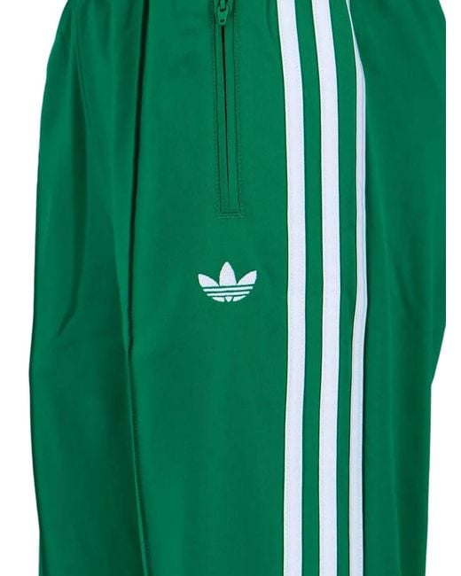Adidas Green Stripe Track Trousers