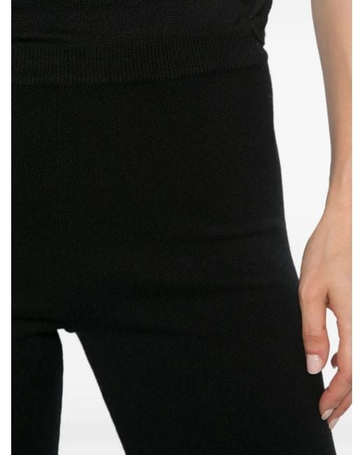 Bompard Black Elasticated Leggings