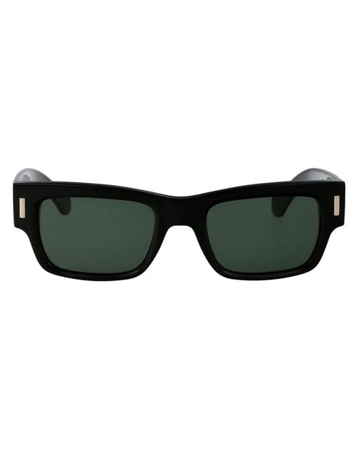 Ferragamo Eyewear Black Sf2011S Rectangle-Frame Sunglasses for men