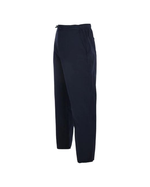 Frescobol Carioca Blue Mendes Pocket Trousers for men
