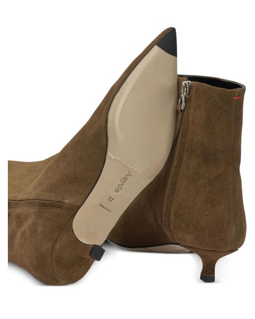 Bottines Sofie En Daim Aeyde en coloris Brown