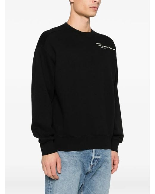 Carhartt Black Punched Sweatshirt for men