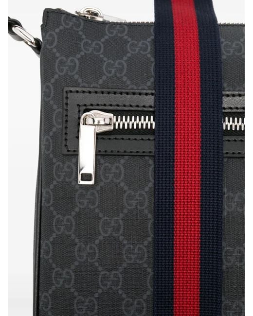 Gucci Gg Supreme Canvas Messengertas in het Black voor heren