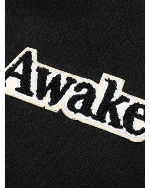 メンズ AWAKE NY ボンバージャケット Black