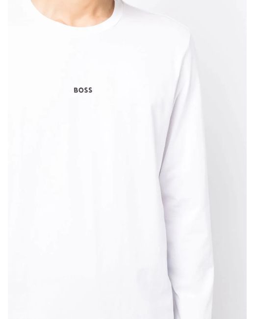 Boss White Tchark T-Shirt for men