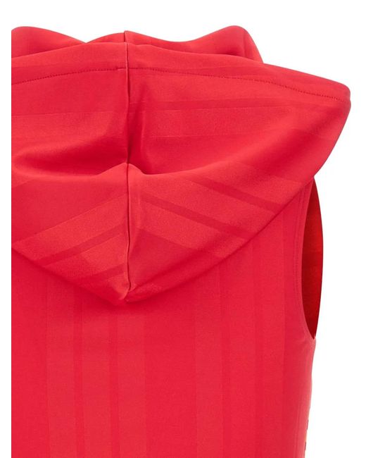 Adidas Red Spain Bb Jsy Hooded Top