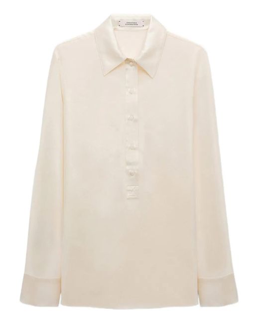 Dorothee Schumacher Natural Sense Of Shine Silk Shirt
