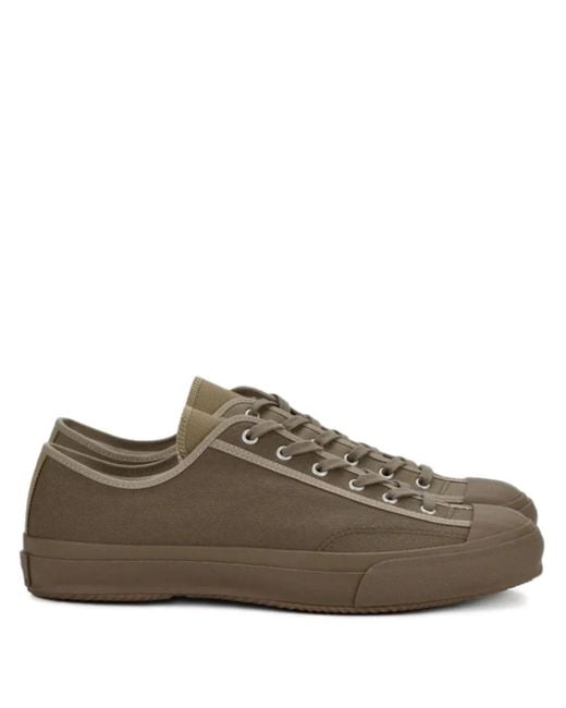 Moonstar Brown Gym Classic Canvas Lace-Up Sneakers for men