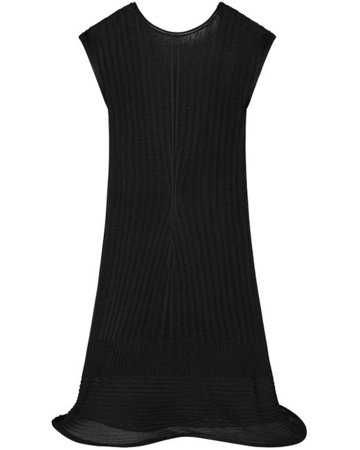Tory Burch ボートネック ニットドレス Black