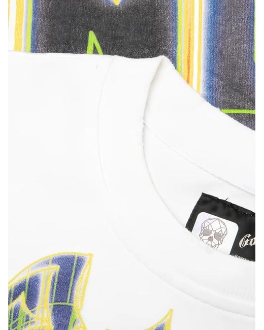 Godspeed White Graphic-Print T-Shirt for men