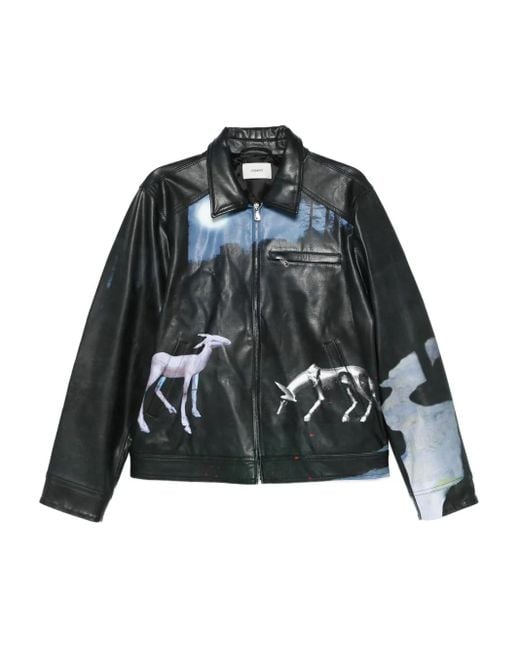 メンズ Coperni グラフィック ジャケット Black