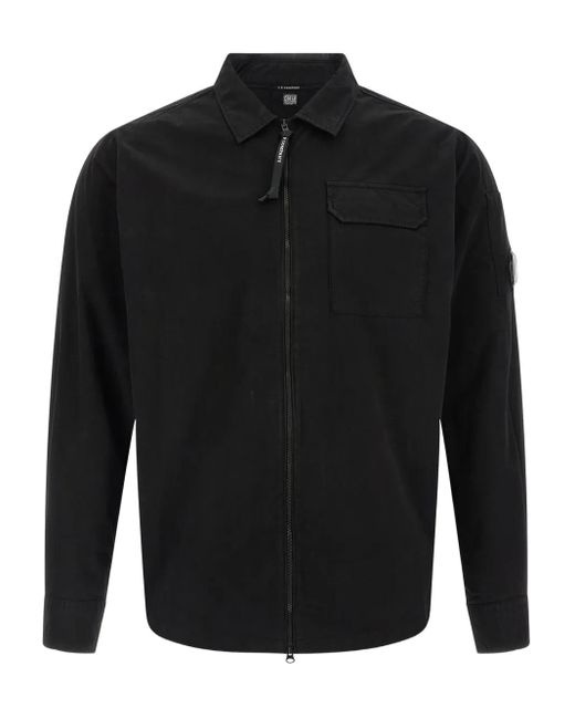 C P Company Jacke Mit Reißverschluss in Black für Herren