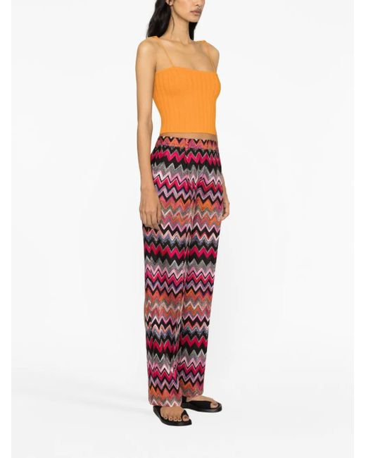 Missoni Red Trousers