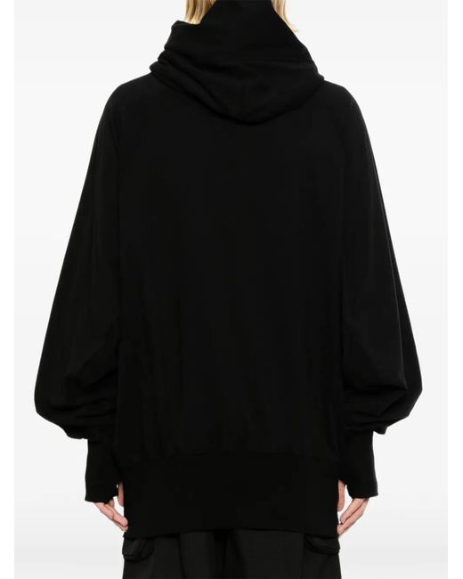 Julius Black Hoodie À Col W for men