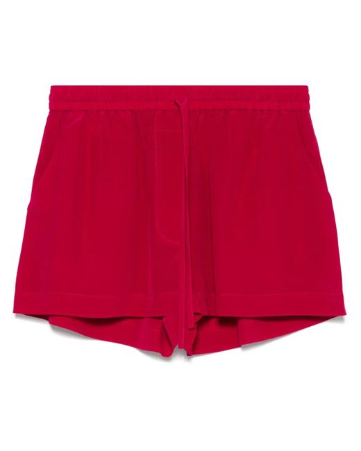 P.A.R.O.S.H. シルクショートパンツ Red