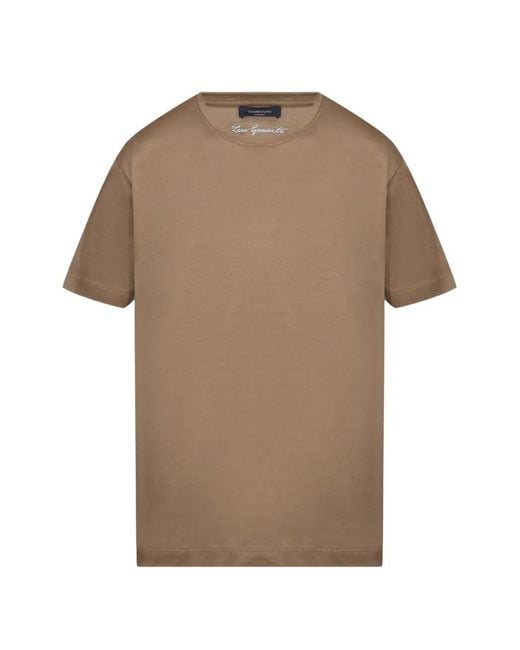 Tombolini Brown Zero Gravity T-Shirt for men