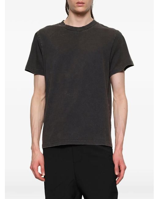 Entire studios Black Standard Short Sleeve T-Shirt for men