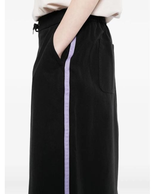 SPORT b. by agnès b. Black Wrap Track Skirt