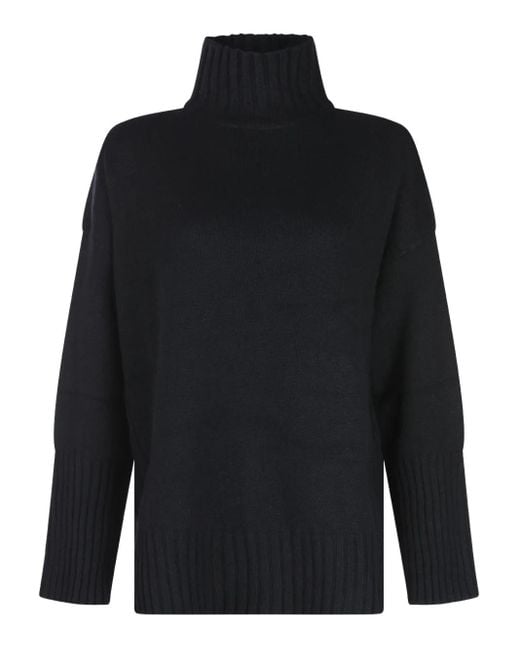 Drop-shoulder sweater Antonelli de color Blue