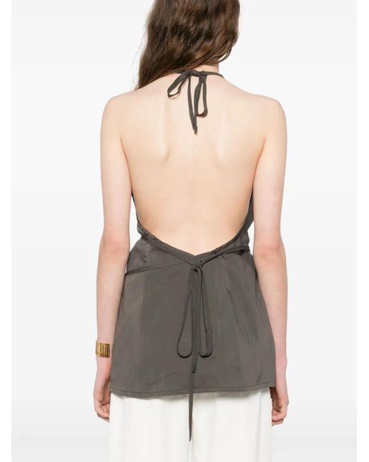 Lemaire Gray Apron Top