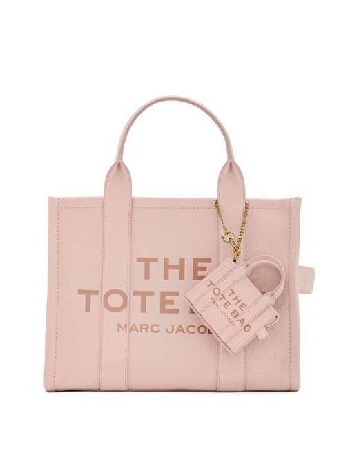 Marc Jacobs Pink The Nano Tote Bag Charm