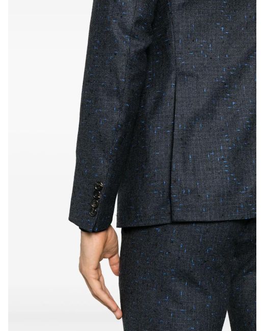 Emporio Armani Blue Suit Clothing for men
