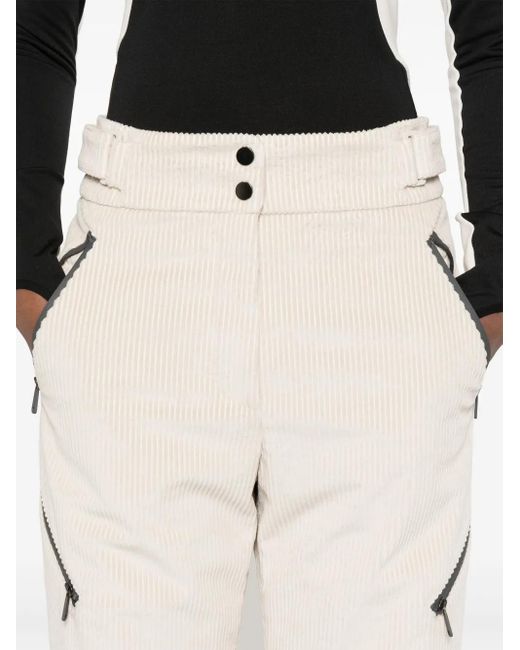 Brunello Cucinelli Natural Corduroy Ski Pants