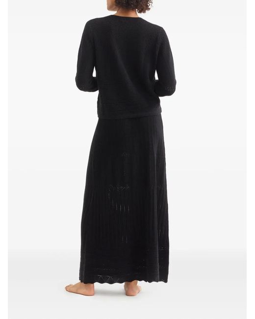 Eres Black Trio Buttonned Cardigan