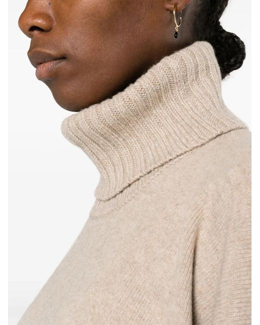 Proenza Schouler Natural Roll-Neck Wool-Blend Jumper