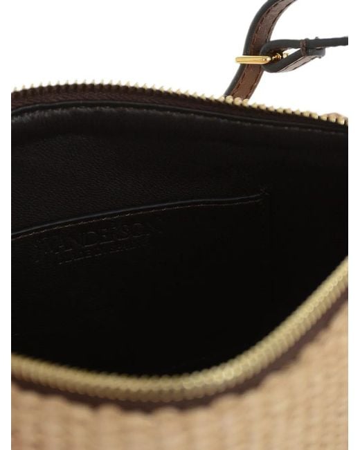J.W. Anderson Natural The Bumper Raffia Shoulder Bag