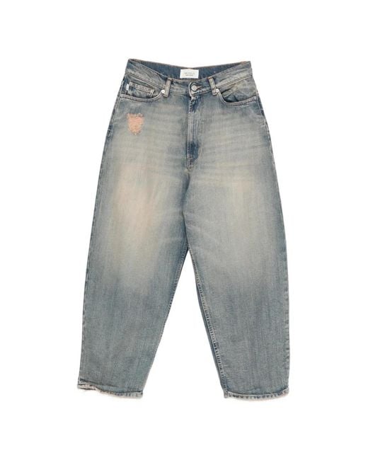ViCOLO Gray Laila Buttoned Jeans
