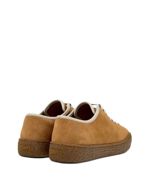 Camper Brown Peu Terreno Suede Sneakers