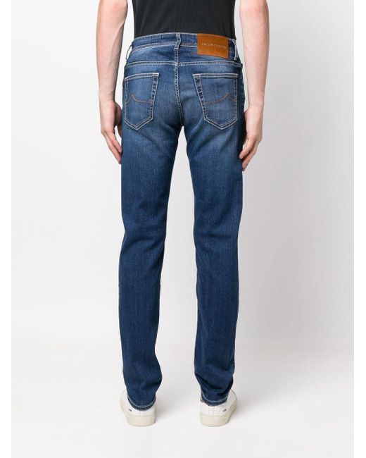 Jacob Cohen Denim Andere materialien jeans in Blau für Herren Herren Bekleidung Jeans Jeans mit Gerader Passform 
