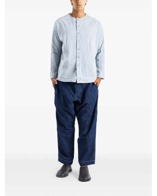 Casey Casey Blue Eclipse Shirt for men